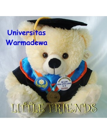 Boneka Wisuda Universitas Warmadewa - Ekonomi (30 cm)